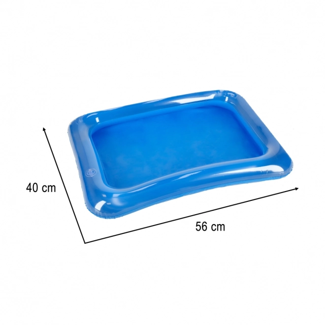 Kinetischer Sand beige 1 kg mit Formen – Blau