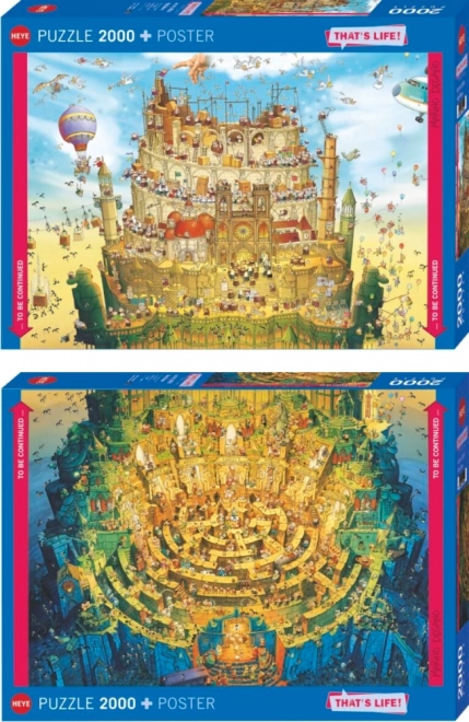 Heye Puzzle That's Life: Vysoko 2000 Teile