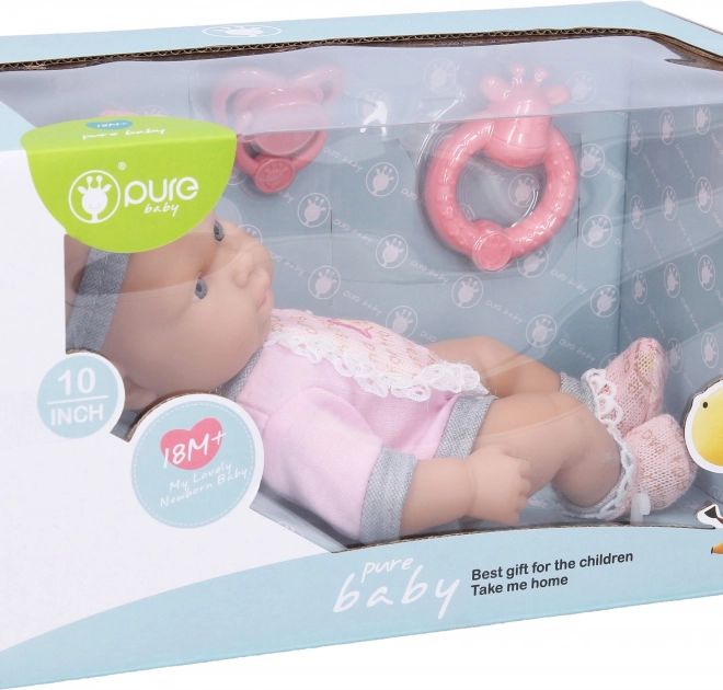 Baby mit Zubehör 25 cm