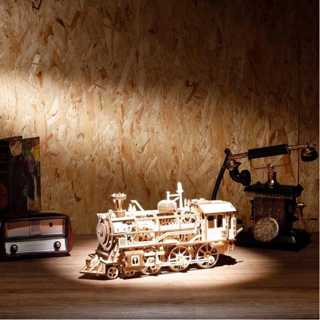 Rokr 3D Holzpuzzle Lokomotive