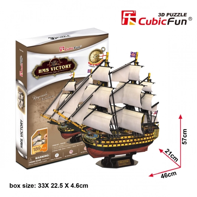 3D-Puzzle Segelschiff HMS Victory