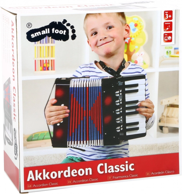 Kleiner Fuß Klassisches Akkordeon