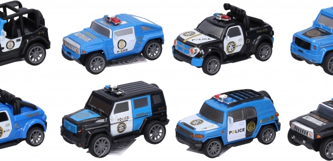 Polizei-Einsatzwagen mit Rückzugmechanismus 10 cm