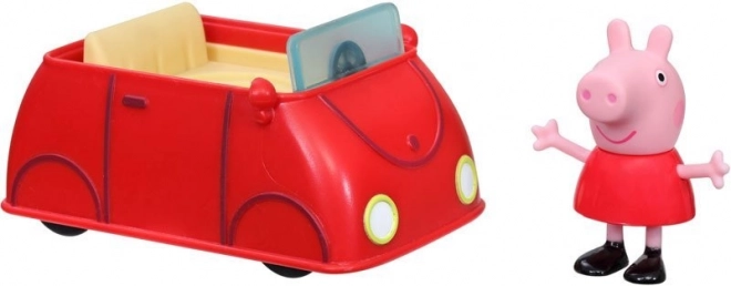 Peppa Wutz: Rotes Spielauto mit Figur