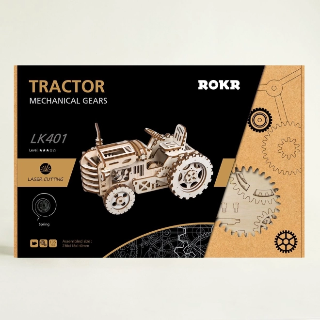 Robotime Rokr 3D Holzpuzzle Traktor