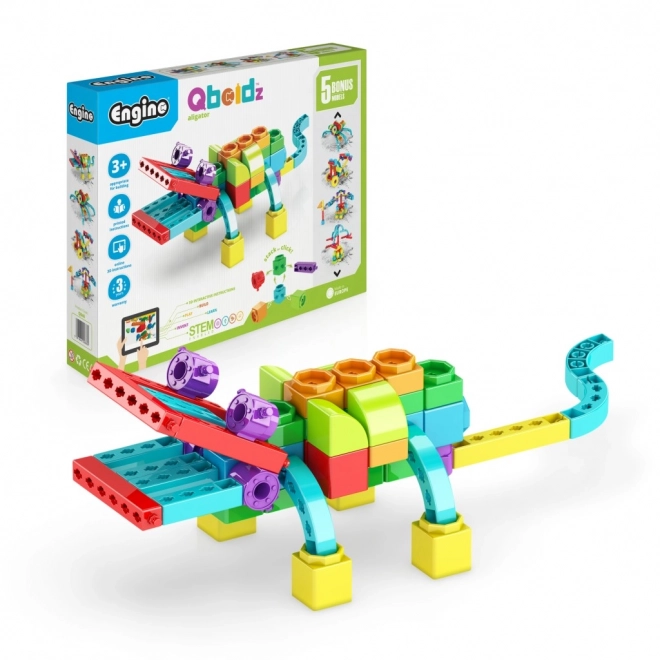 Spielzeugbausatz Aligator von ENGINO