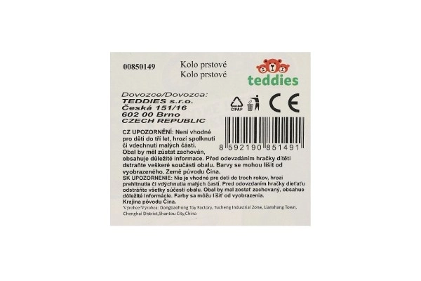 Finger Fahrrad Schraubbar 10cm Plastik