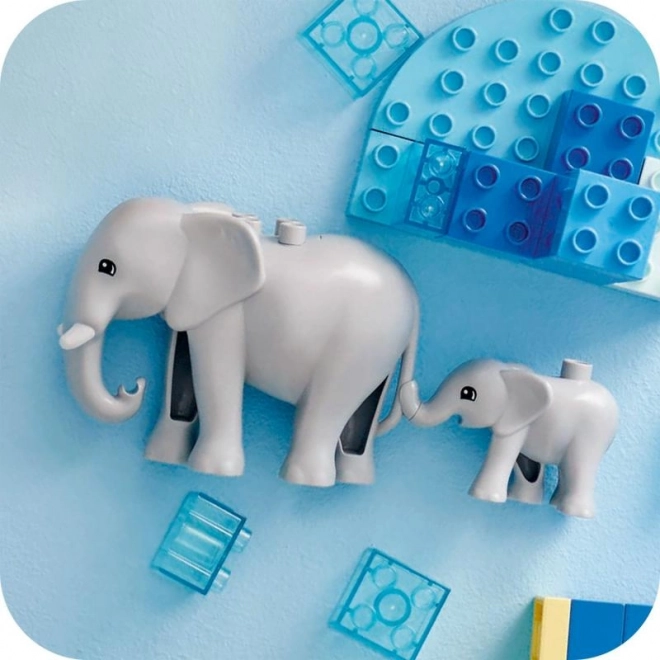 Duplo Familien der Wilden Tiere 3-in-1 Set