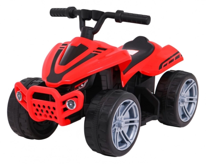 Quad Little Monster Elektrofahrzeug für Kinder Schwarz – Rot