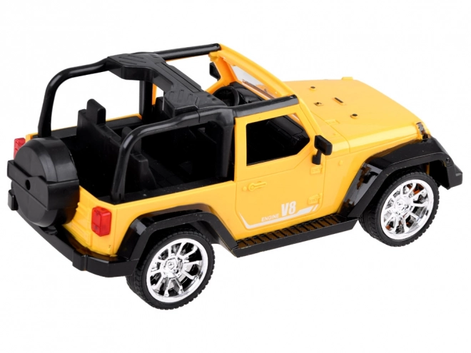 Fernbedienbares Geländewagen für Kinder – Gelb