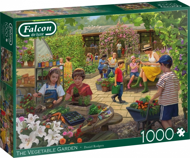 Falcon Puzzle Gemüsegarten 1000 Teile