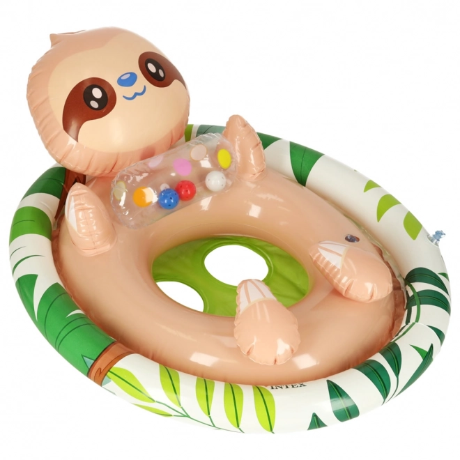 Intex Schwimmring Sloth für Kinder mit Sitz – Faultier