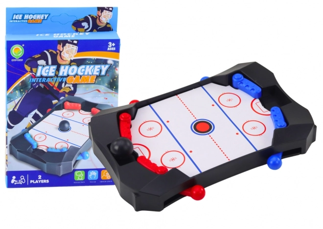 Mini Geschicklichkeitsspiel Hockey Schwarz