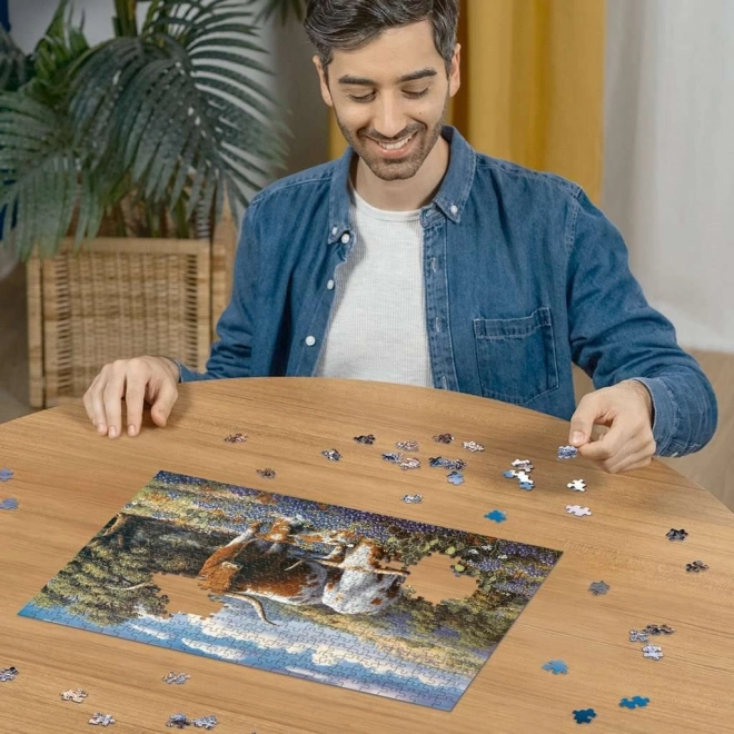 Ravensburger Puzzle Tiere auf der Wiese 500 Teile