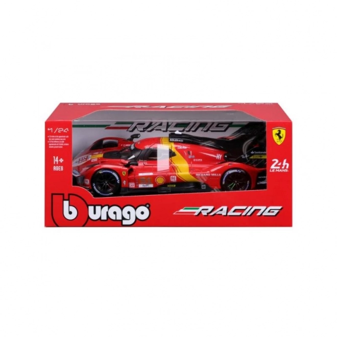 Bburago Ferrari Rennwagen Rot #51