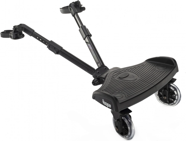Trittbrett für Kinderwagen Segboard 2, Schwarz