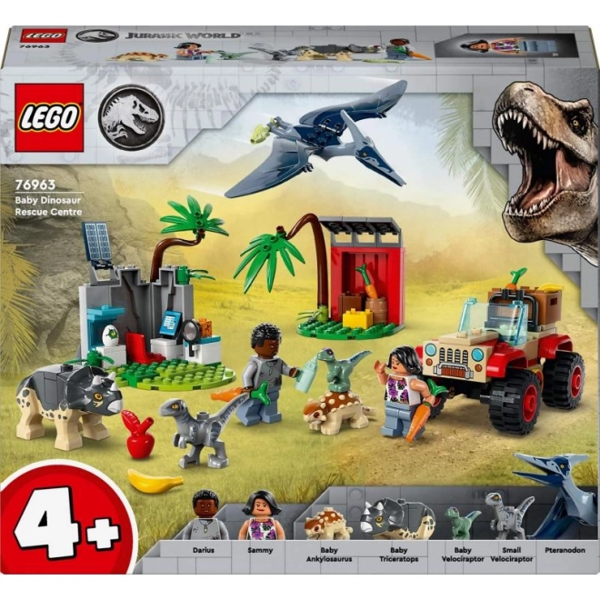 Lego Jurassic World Rettungszentrum für kleine Dinosaurier