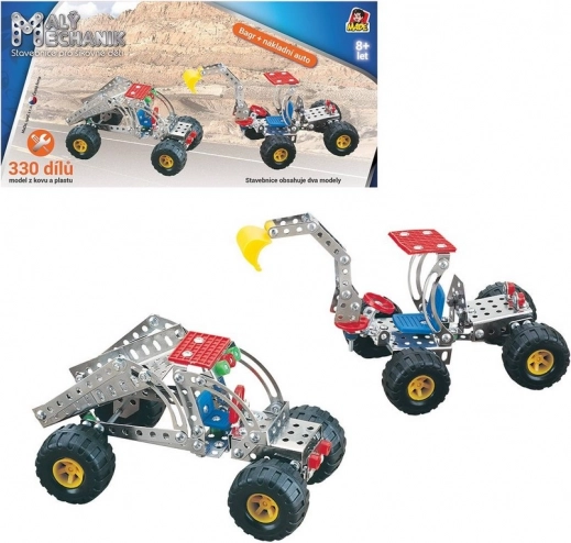 Kleiner Mechaniker 2 Fahrzeuge Baukasten
