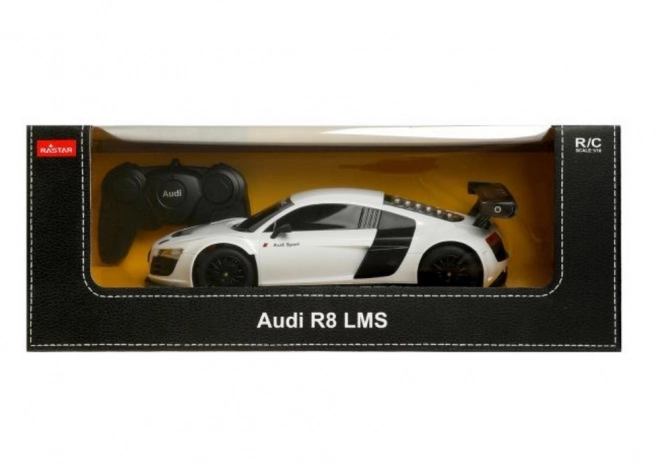 Ferngesteuertes Audi R8 Spielzeugauto Weiß