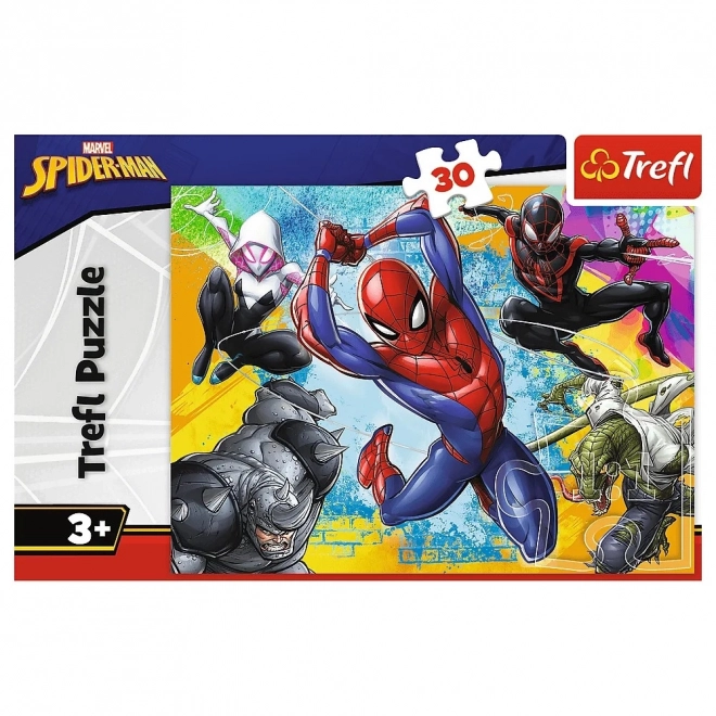 Trefl Puzzle Spiderman Farben 30 Teile