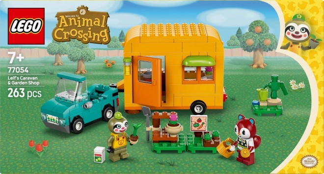 Leif und sein Wohnwagen und Gartenladen - LEGO Animal Crossing