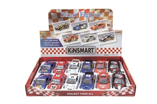 Kinsmart Street Fighter Rennwagen Metallmodell