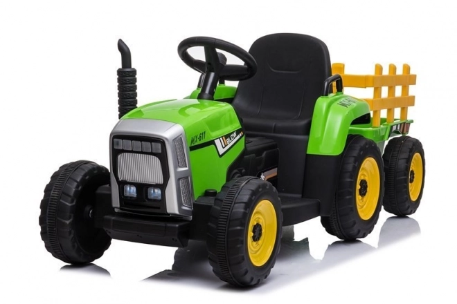 Elektrischer Kindertraktor mit Anhänger