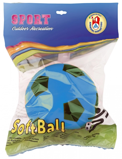 Androni Weicher Ball - 12 cm Blau