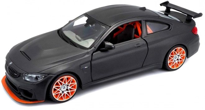 BMW M4 GTS Modellauto grau 1:24