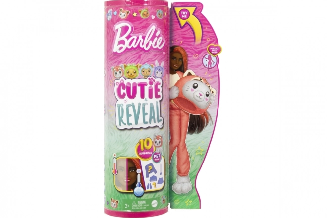 Barbie Cutie Reveal Puppe - Roter Panda-Cat