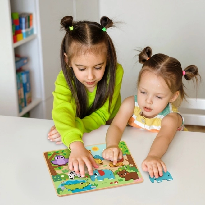 2Kids Toys Einlegepuzzle Tiere