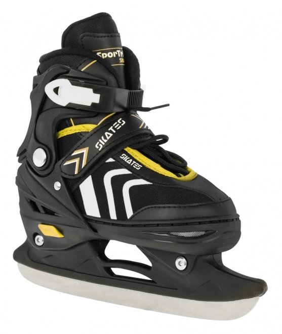 Multifunktionale Kinderskates 4-in-1 Blau Größe 39-43 – Gelb
