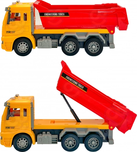 Funktionierende kippbare Ladefläche