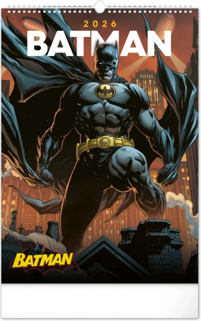 Wandkalender Batman Dark 2026