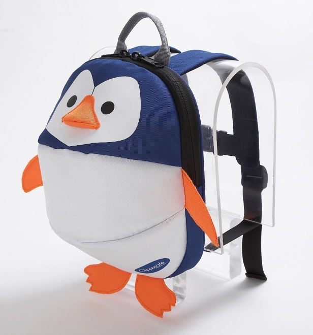 Rucksack mit abnehmbarem Sicherheitsgurt, Pinguin