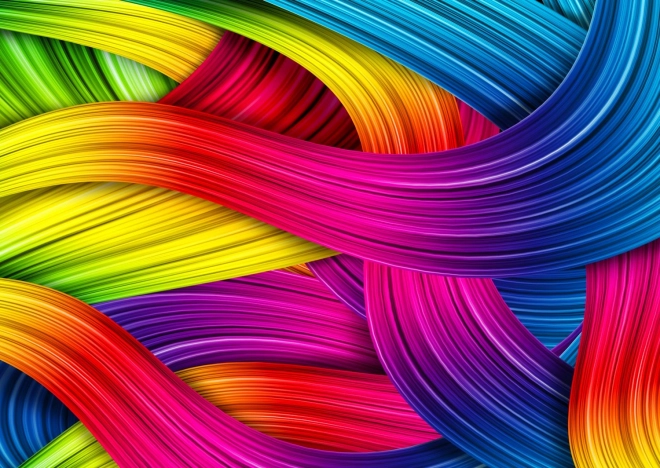 ENJOY Puzzle Regenbogen-Splétání 1000 Teile