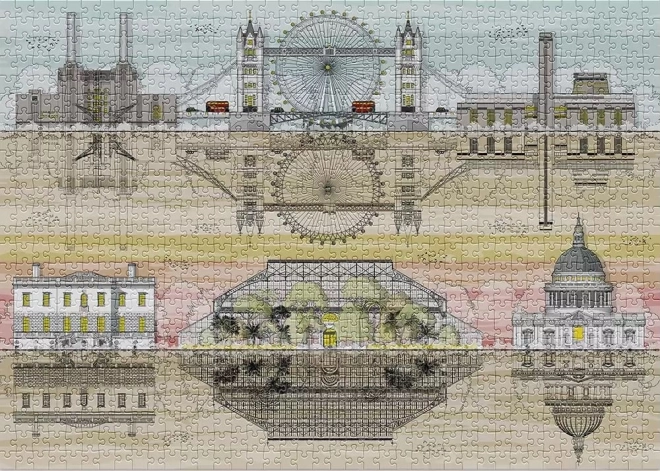 Puzzle London 1000 Teile von Cloudberries