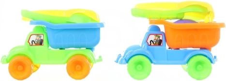 Sandkasten-Set mit Spielzeugauto für Kinder