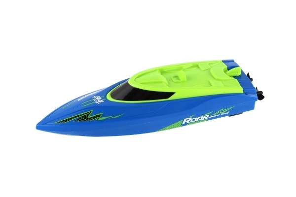 Ferngesteuertes Motorboot 22cm Blau