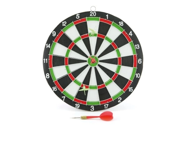 Dartboard mit Pfeilen 28cm