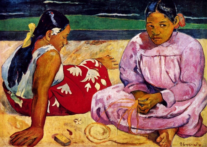 Puzzle GENUSS Paul Gaugin: Tahitianische Frauen 1000 Teile