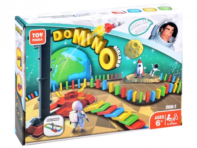 Kosmisches Domino-Rakete Bildungs-Spielzeug