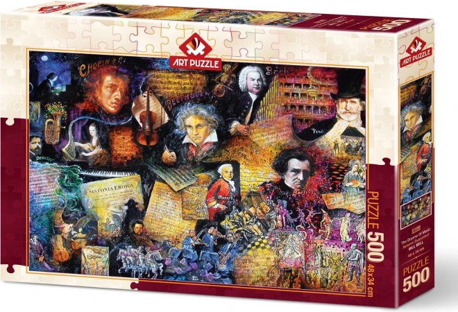 Puzzle Bedeutende Komponisten 500 Teile