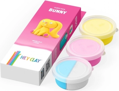 Hey Clay Kaninchen, Kuscheltiere Plastikmasse