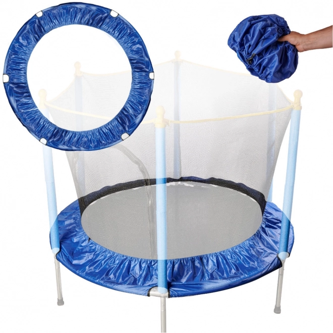 Trampolinen Federabdeckung Blau 140 cm