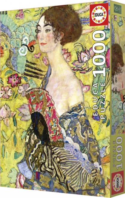 Educa Puzzle Dame mit Fächer 1000 Teile
