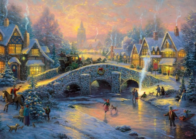 Schmidt Puzzle Magie von Weihnachten 1000 Teile