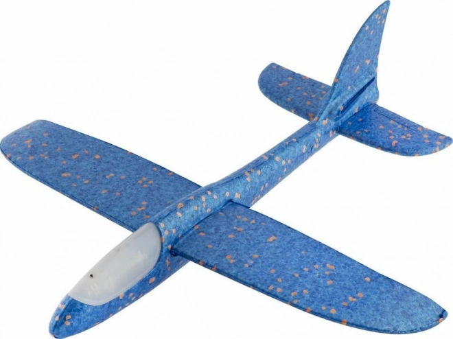 XXL Gleitflugzeug mit leuchtendem Cockpit