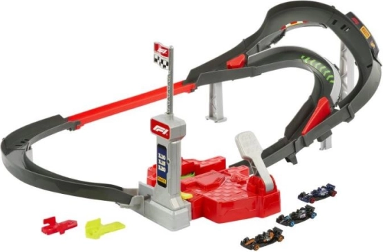 Hot Wheels Racing Start-Rennbahn mit Autos 1:64