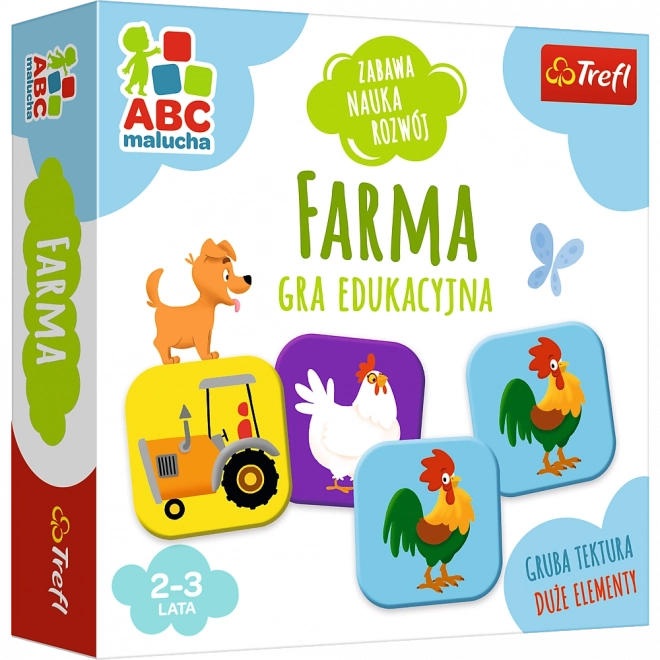 Trefl ABC Malucha Bauernhof Spiel